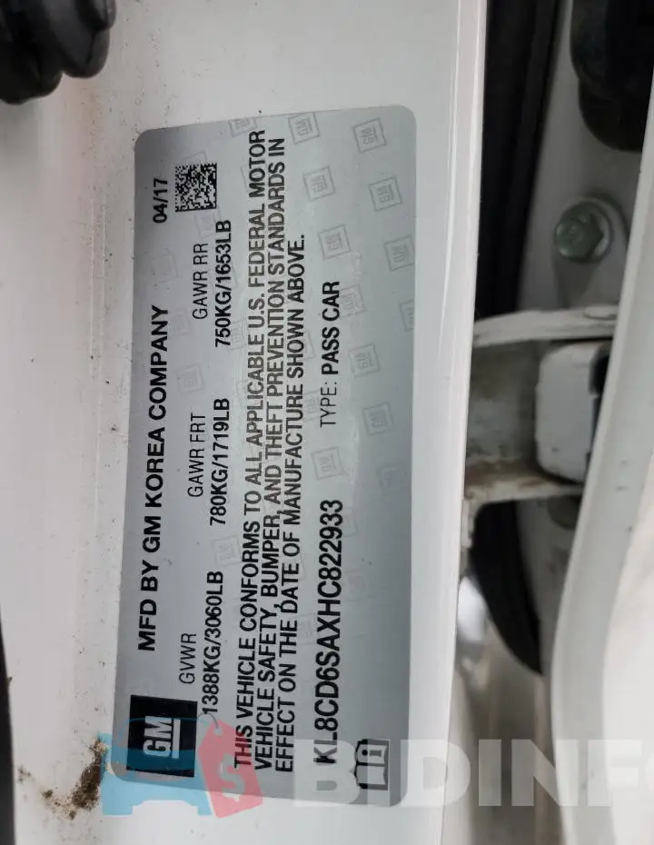 KL8CD6SAXHC822933 Photo# 12