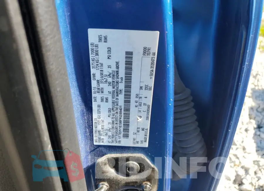 1FTEW1EG8FKE69401 Photo# 12