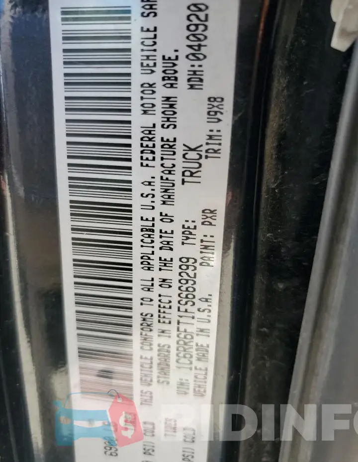 1C6RR6FT1FS669299 Photo# 12