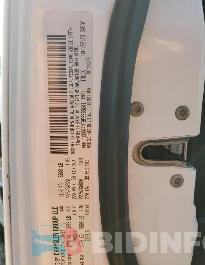 1C6RR7MT9FS503041 Photo# 12