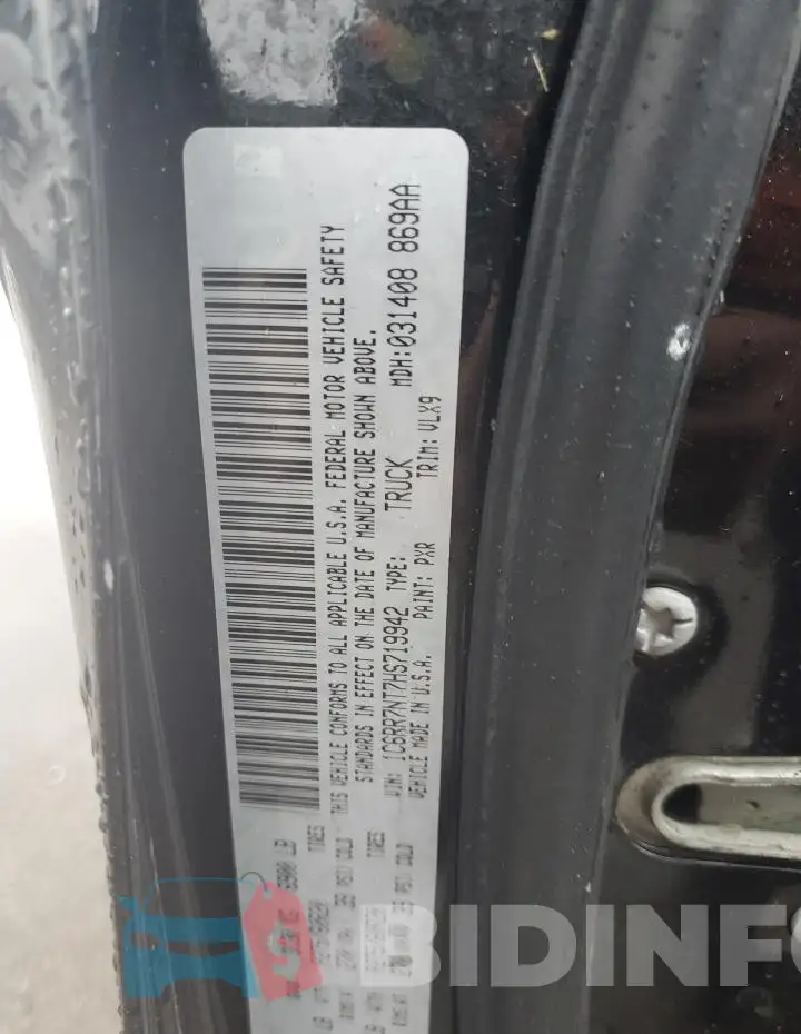 1C6RR7NT7HS719942 Photo# 12