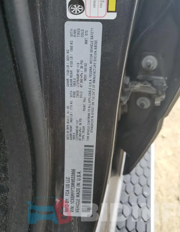 1C6SRFFT3MN533866 Photo# 12