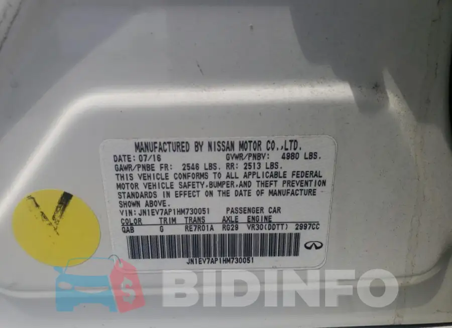 JN1EV7AP1HM730051 Photo# 12