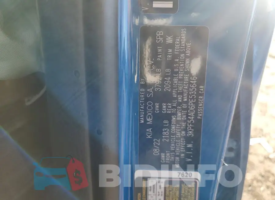 3KPF54AD6PE535646 Photo# 12