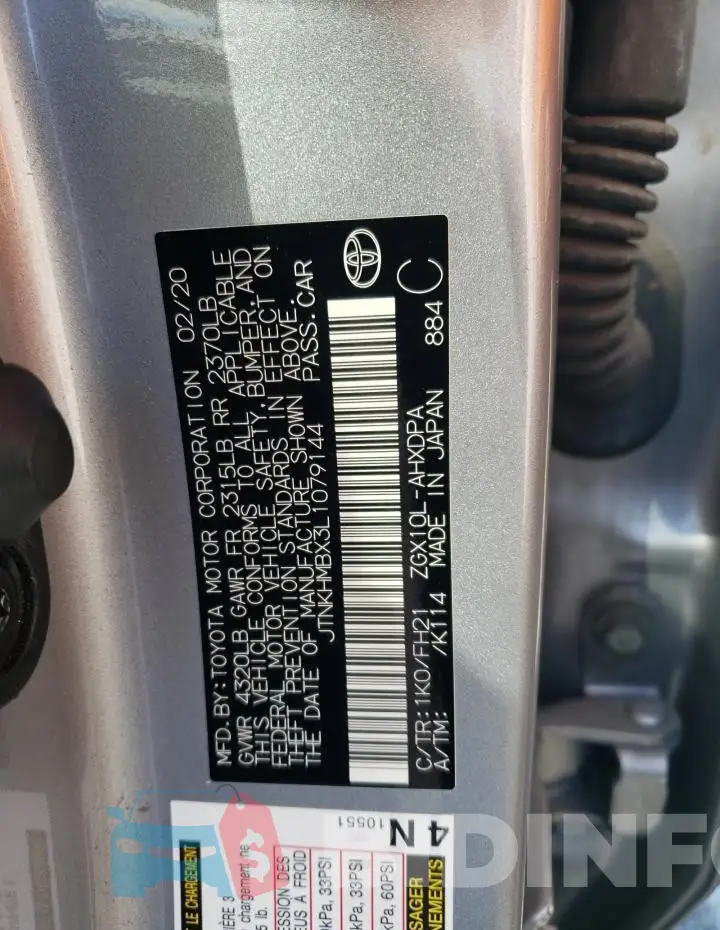 JTNKHMBX3L1079144 Photo# 12