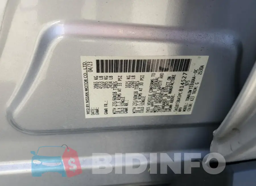 5N1BT3BA5PC814527 Photo# 13