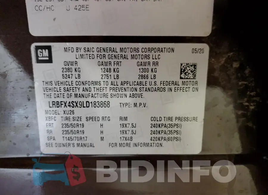 LRBFX4SX9LD183868 Photo# 13