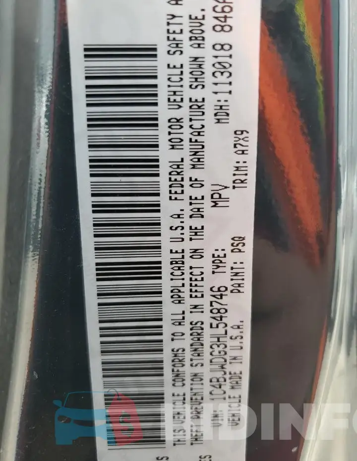 1C4BJWDG3HL548746 Photo# 13