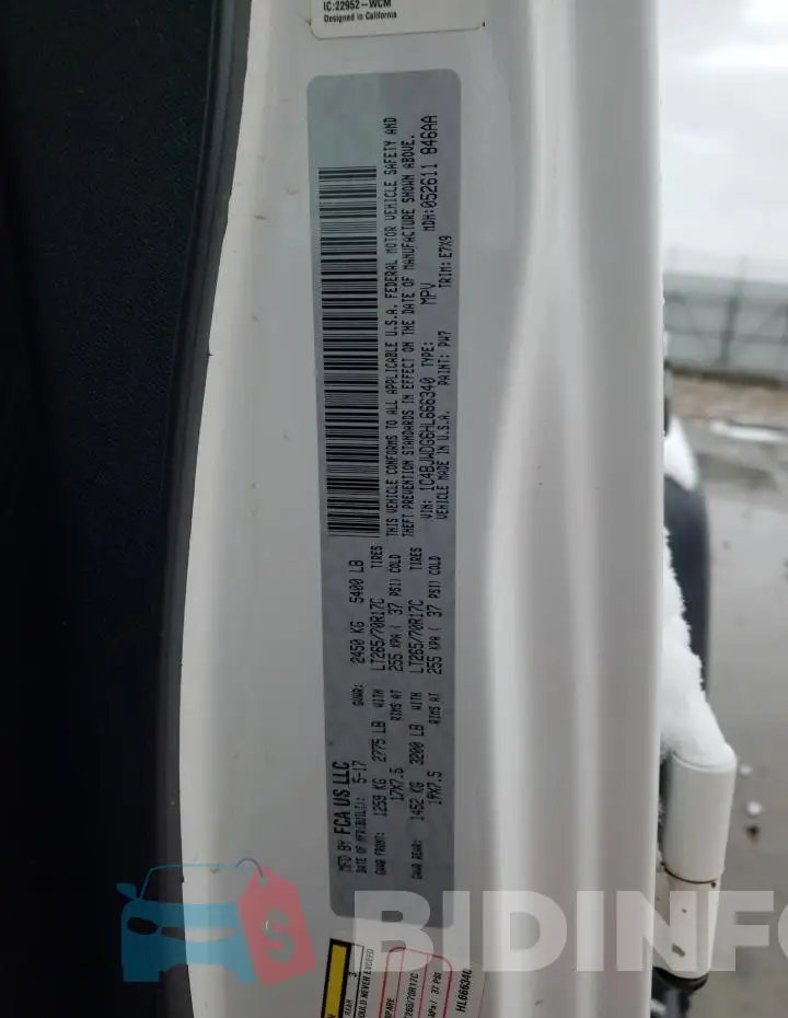 1C4BJWDG6HL666340 Photo# 12