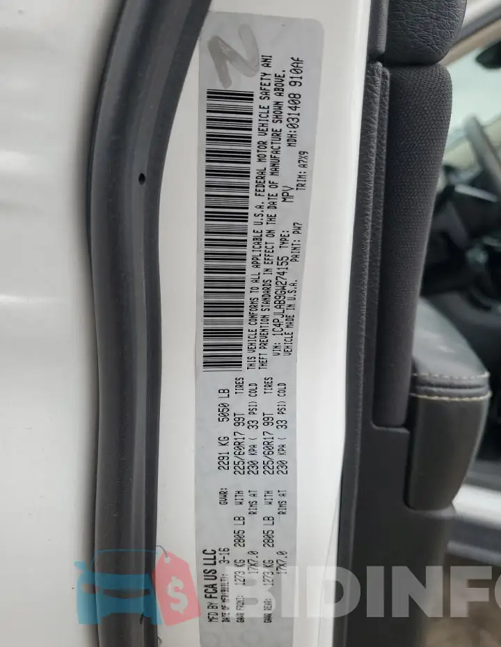 1C4PJLAB9GW274155 Photo# 13