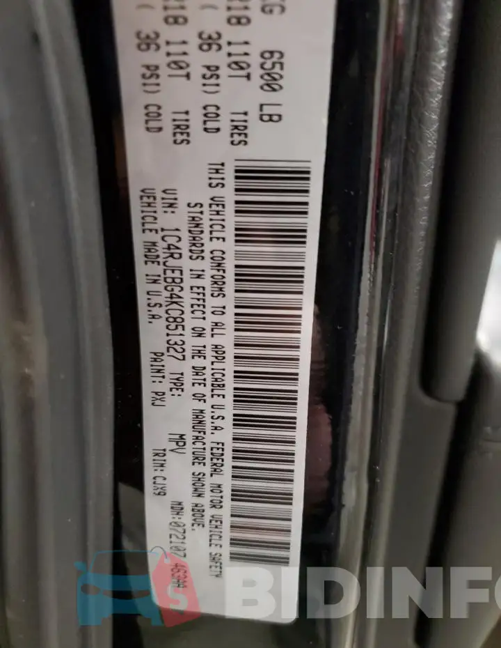 1C4RJEBG4KC851327 Photo# 14