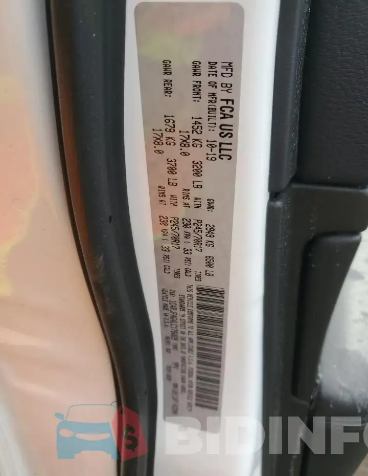 1C4RJFAG4LC178029 Photo# 12