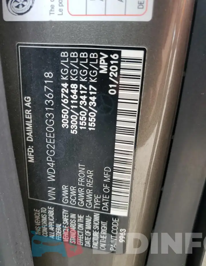 WD4PG2EE0G3136718 Photo# 13