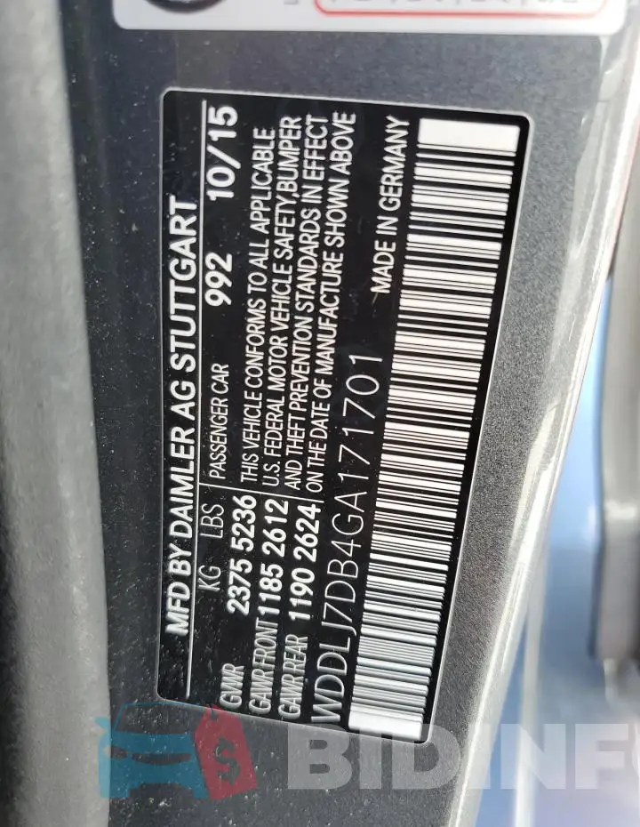 WDDLJ7DB4GA171701 Photo# 12