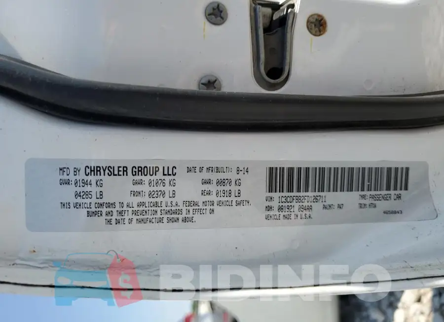 1C3CDFBB2FD126711 Photo# 13