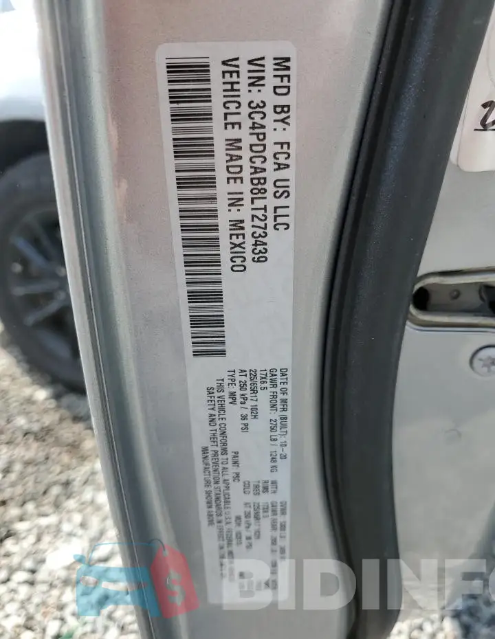 3C4PDCAB8LT273439 Photo# 13