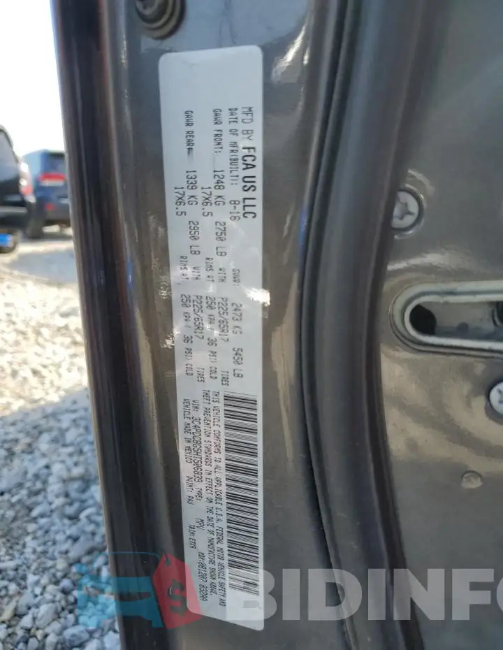 3C4PDCBG5HT506839 Photo# 13
