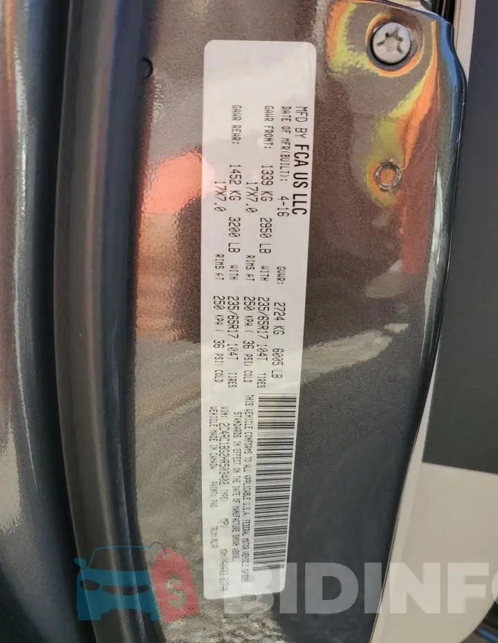 2C4RC1BG2HR503402 Photo# 13