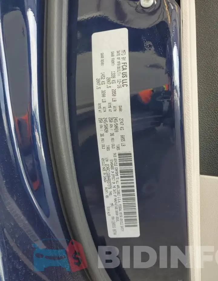 2C4RC1GG8HR657279 Photo# 13