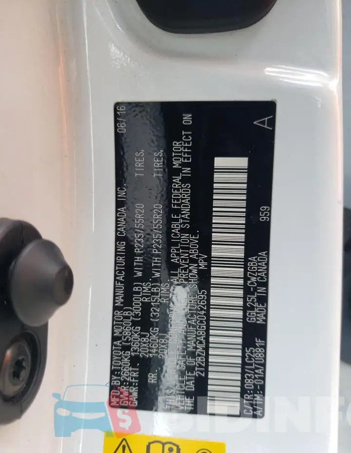 2T2BZMCA8GC042695 Photo# 13