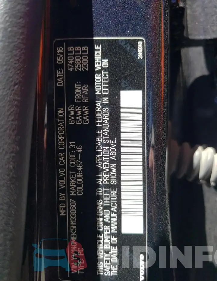 YV140MEK5H1330607 Photo# 13