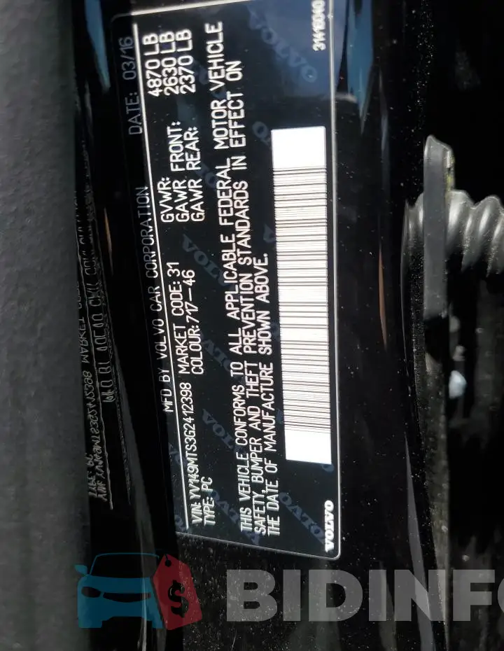 YV149MTS3G2412398 Photo# 12