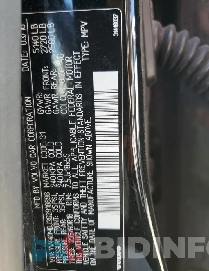 YV440MDJ3G2918896 Photo# 13