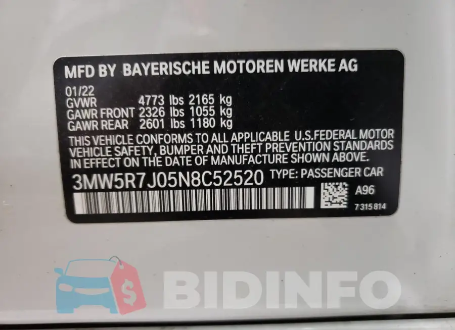 3MW5R7J05N8C52520 Photo# 12