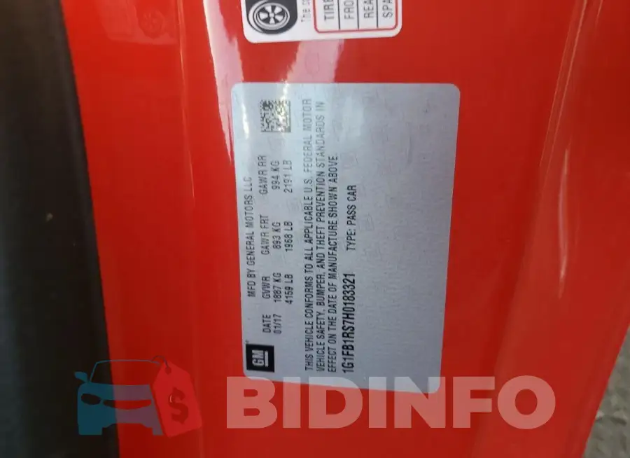 1G1FB1RS7H0183321 Photo# 13