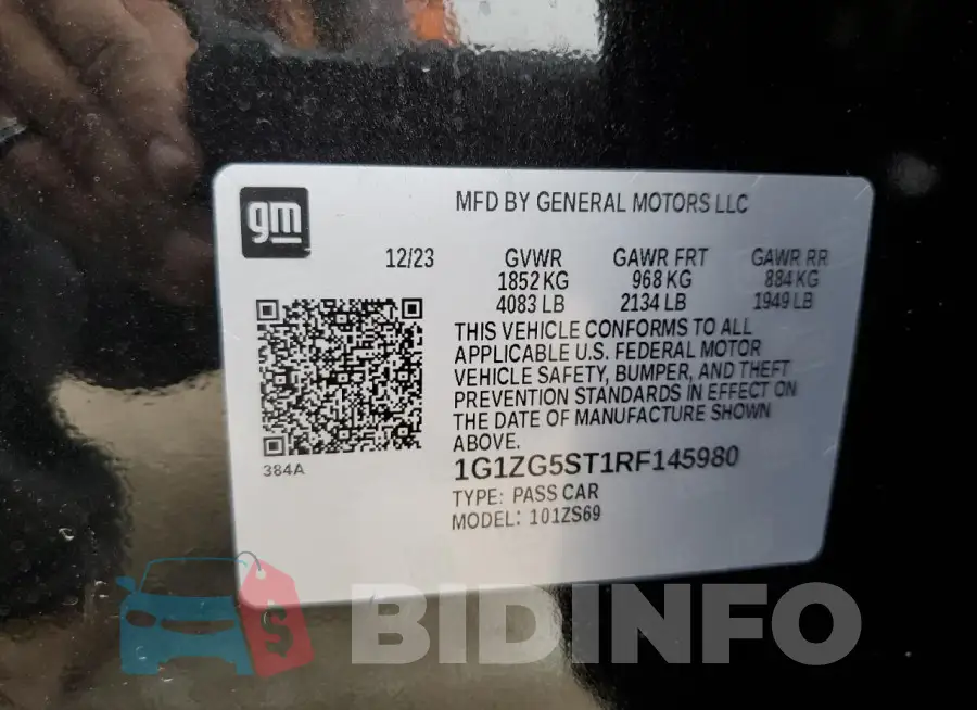 1G1ZG5ST1RF145980 Photo# 12