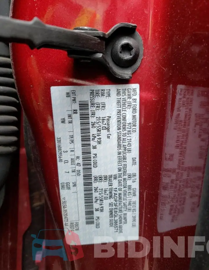 1FADP3FE8GL386571 Photo# 12