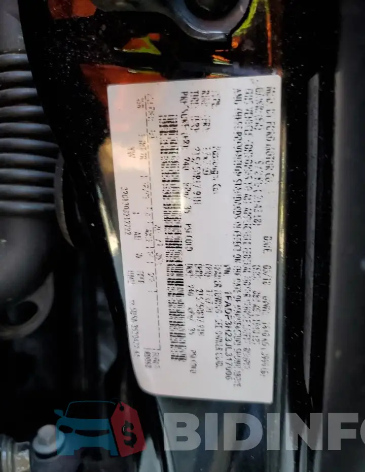 1FADP3H23JL317006 Photo# 12
