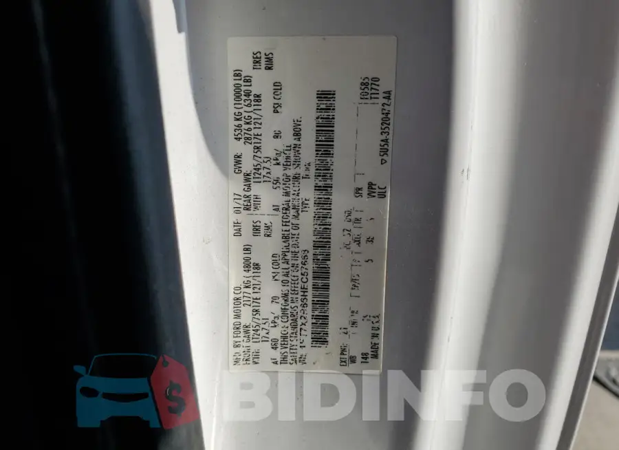 1FT7X2B66HEC57668 Photo# 13