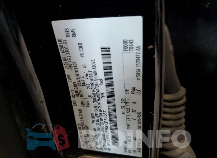 1FTEW1CP0GKD73587 Photo# 12