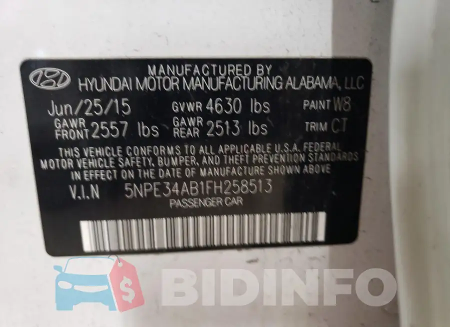 5NPE34AB1FH258513 Photo# 12