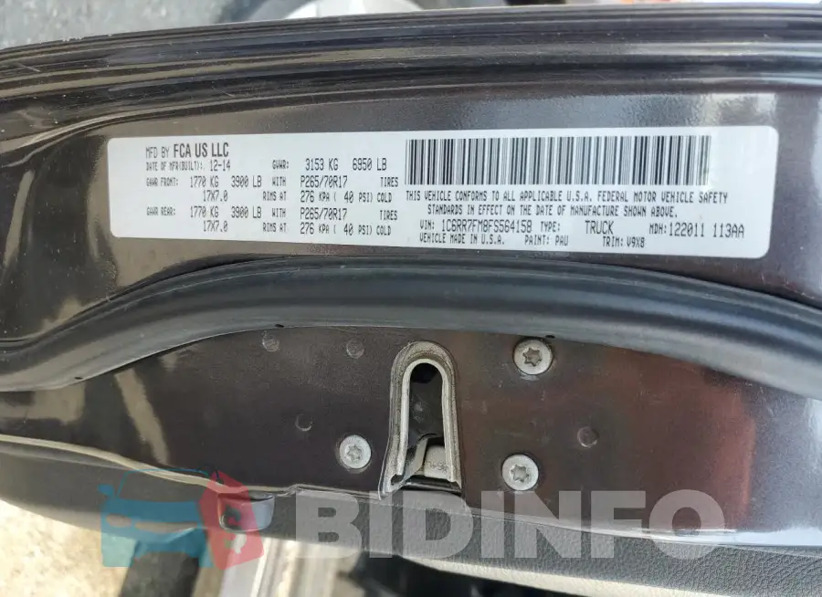 1C6RR7FM8FS564158 Photo# 12