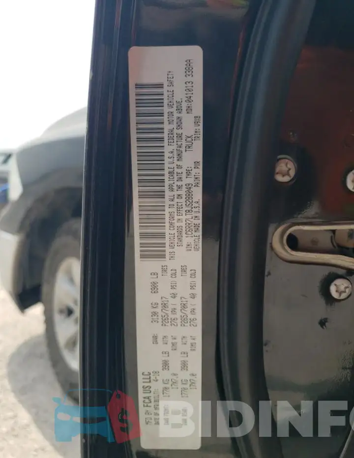 1C6RR7LT8JS288049 Photo# 12