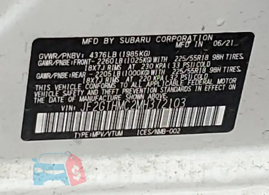 JF2GTHMC2MH372103 Photo# 13