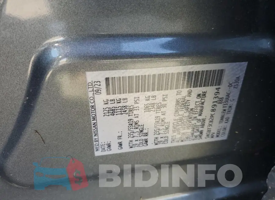5N1BT3CB2PC891394 Photo# 12