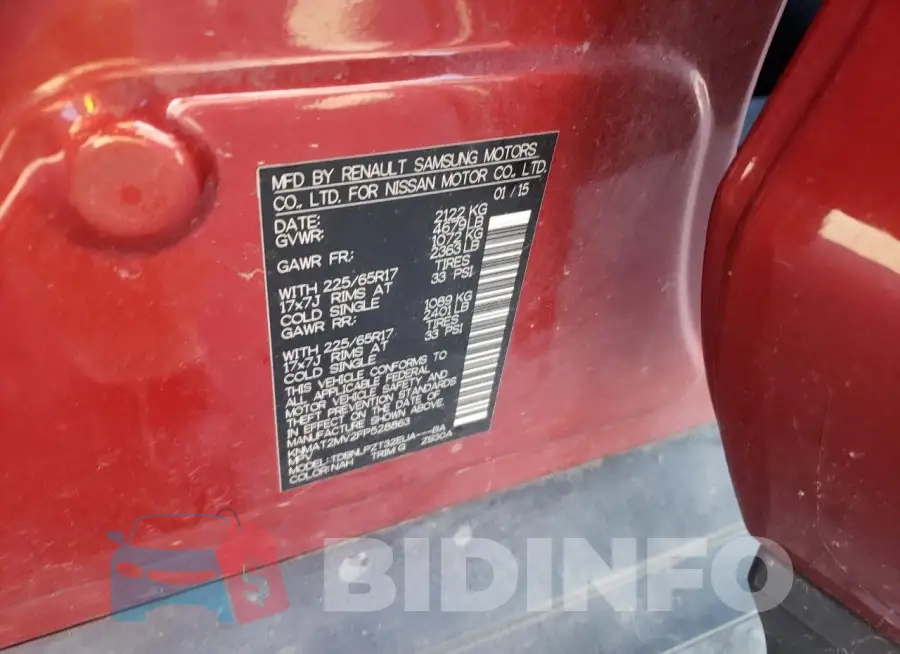 KNMAT2MV2FP528863 Photo# 12