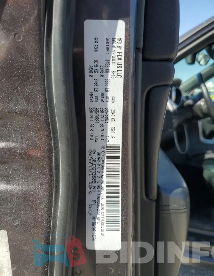 1C4RJEAG7FC906599 Photo# 12