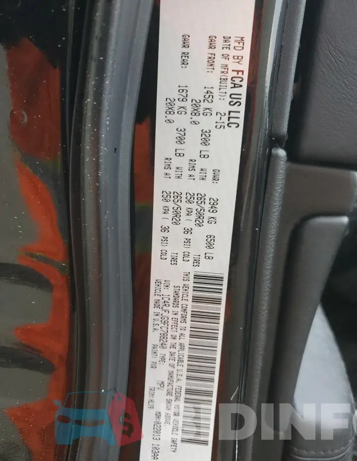 1C4RJFJG9FC788240 Photo# 14