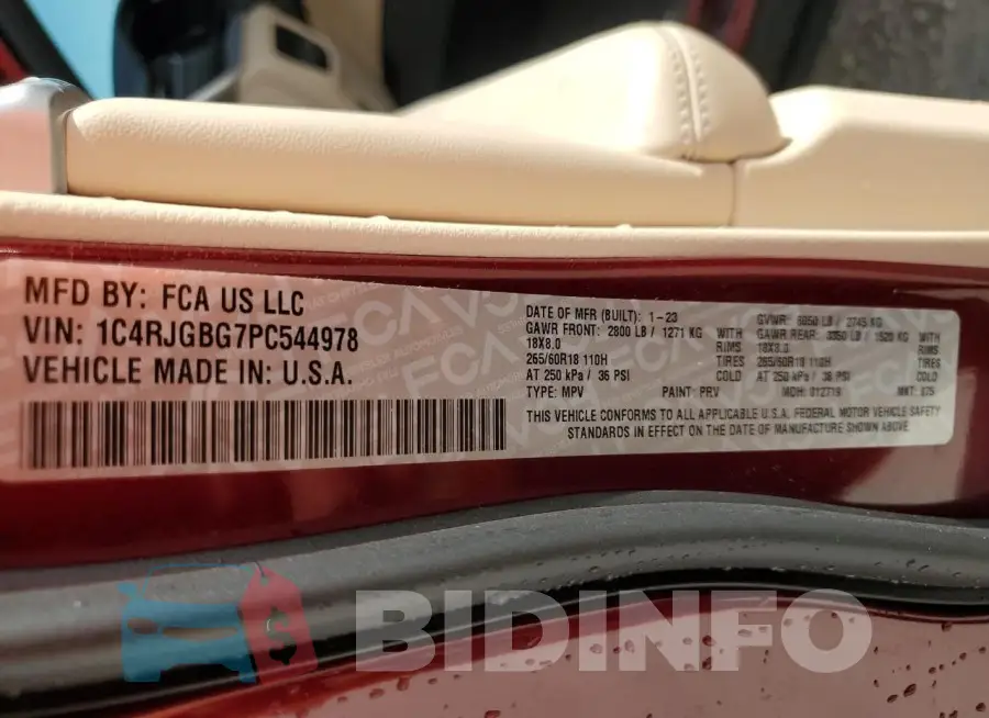 1C4RJGBG7PC544978 Photo# 14
