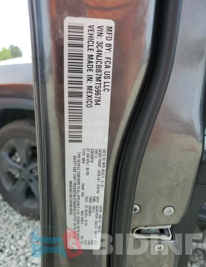 3C4NJCBB7MT596784 Photo# 13