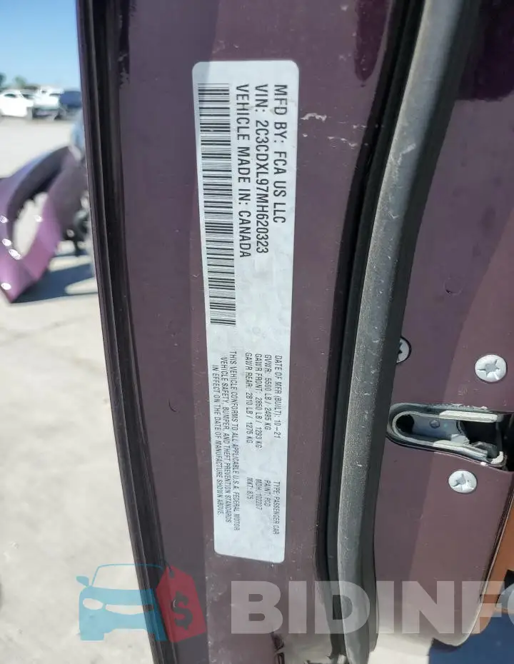2C3CDXL97MH620323 Photo# 12