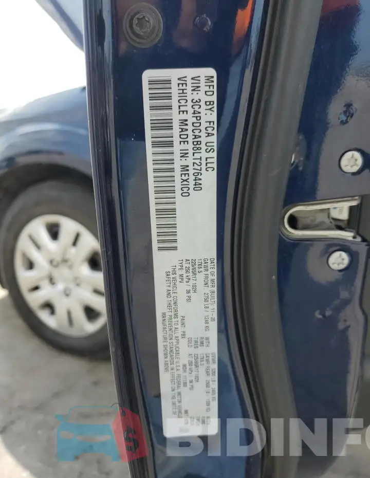 3C4PDCAB8LT276440 Photo# 13