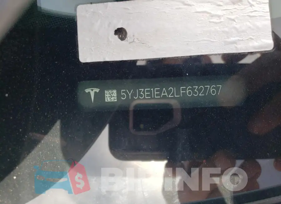 5YJ3E1EA2LF632767 Photo# 12