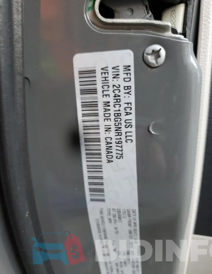 2C4RC1BG5NR197775 Photo# 14