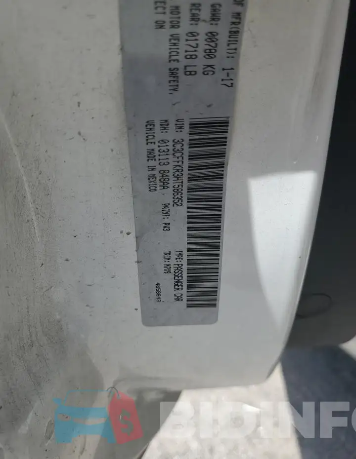 3C3CFFKR3HT586352 Photo# 12