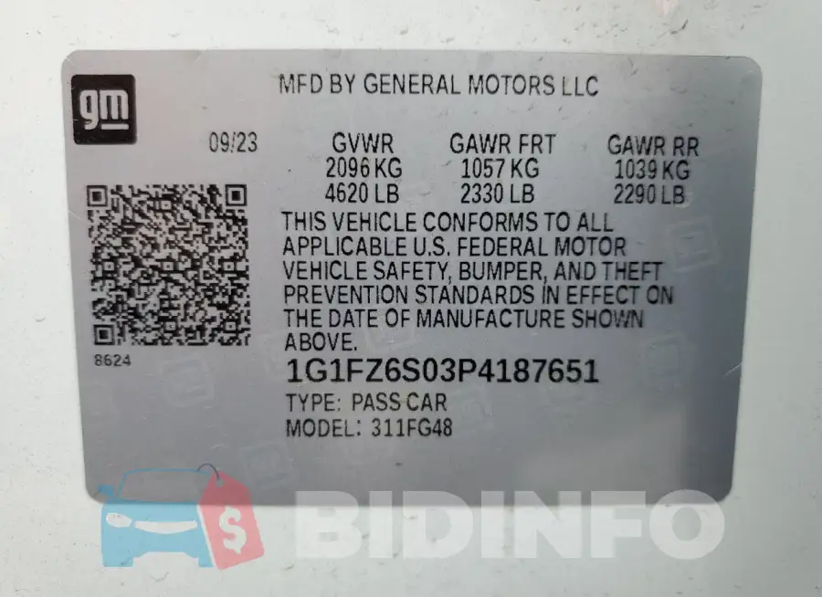 1G1FZ6S03P4187651 Photo# 12